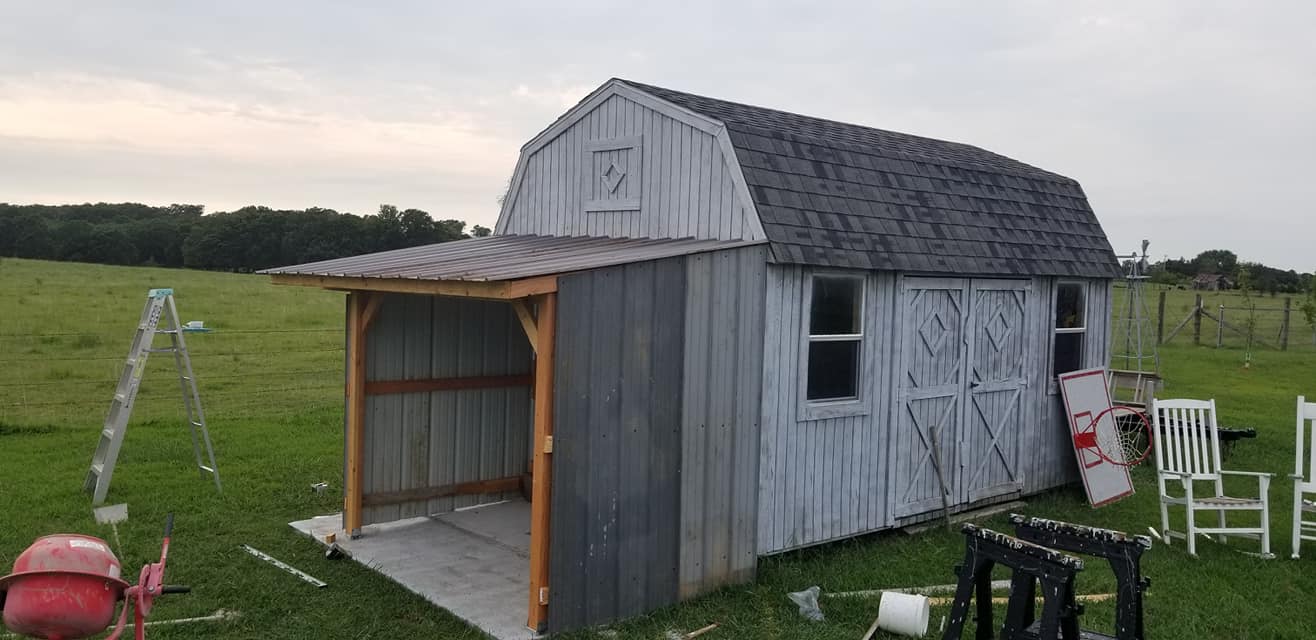 New lean-to shed
